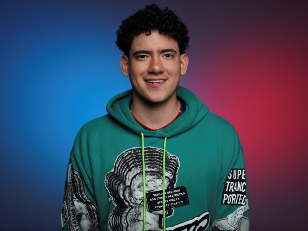 A picture of a content creator