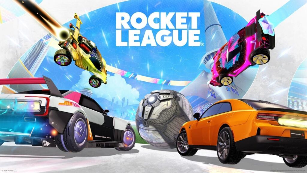 An official picture of Rocket League