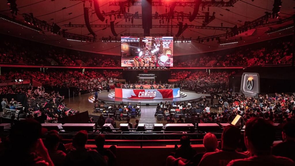 A picture of the Canada Esports event