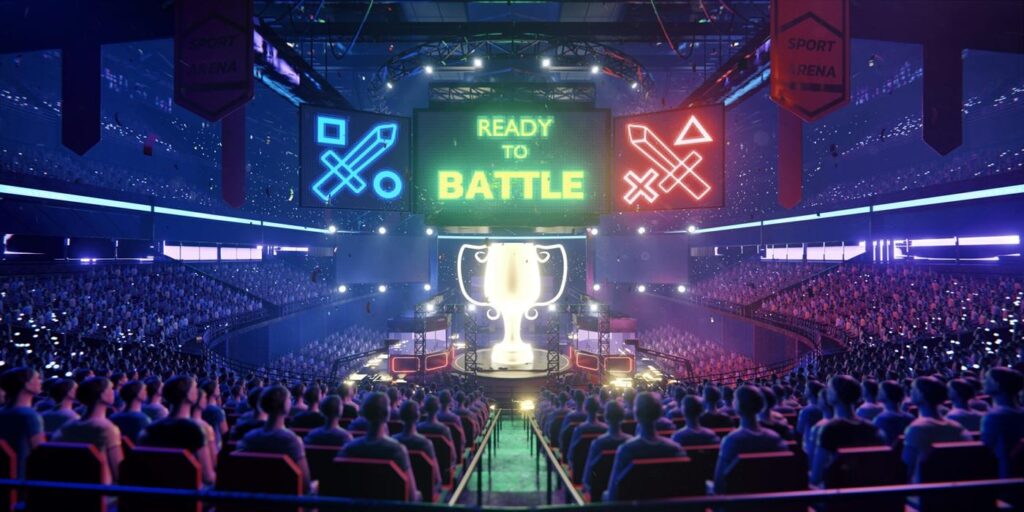 an image of a big ESports Event