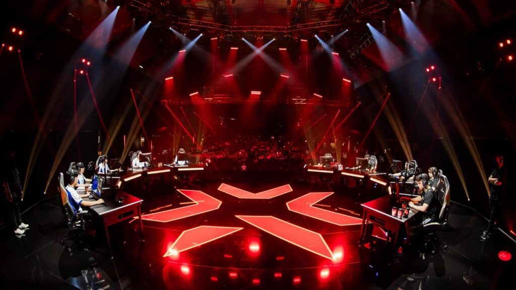  an image of an ESports Tournament. 