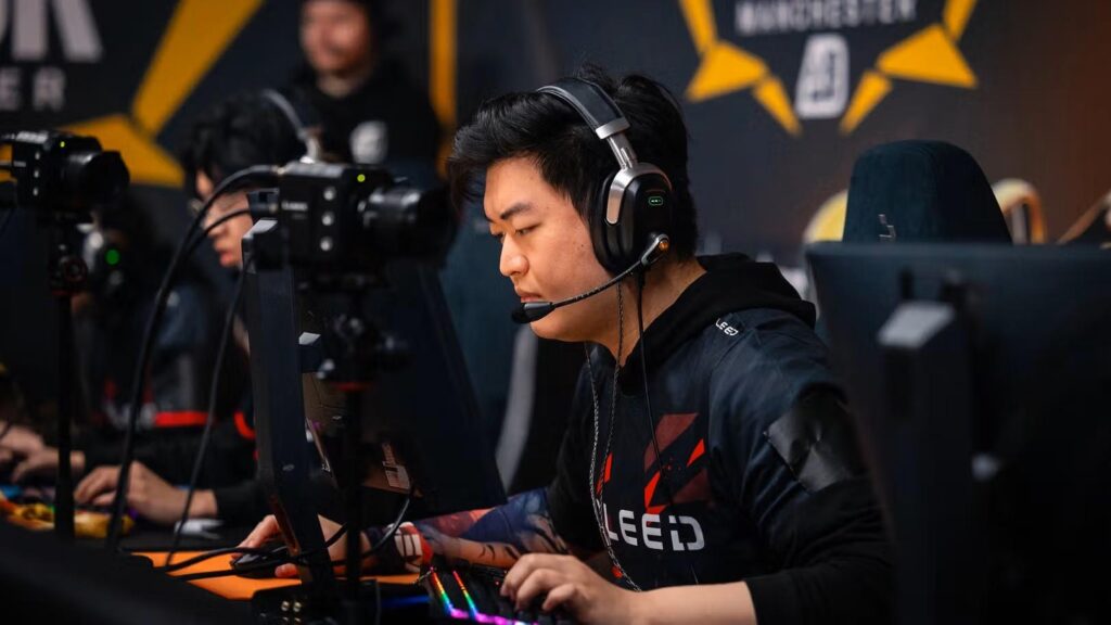 A picture of a gamer