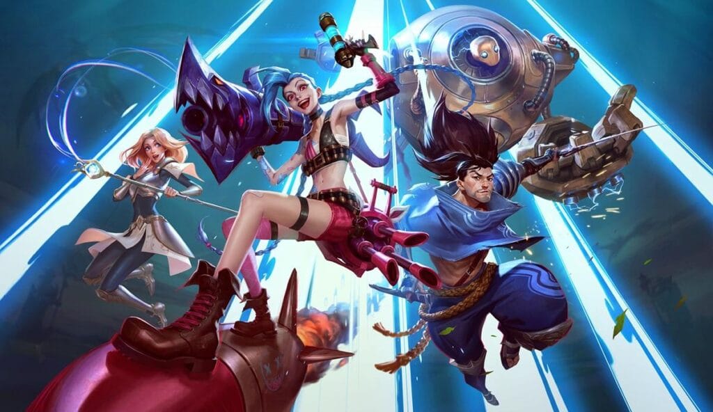 A wallpaper of League of Legends: Wild Rift