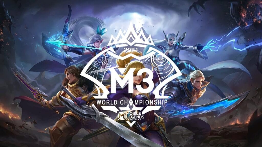a wallpaper of the M3 World Championship