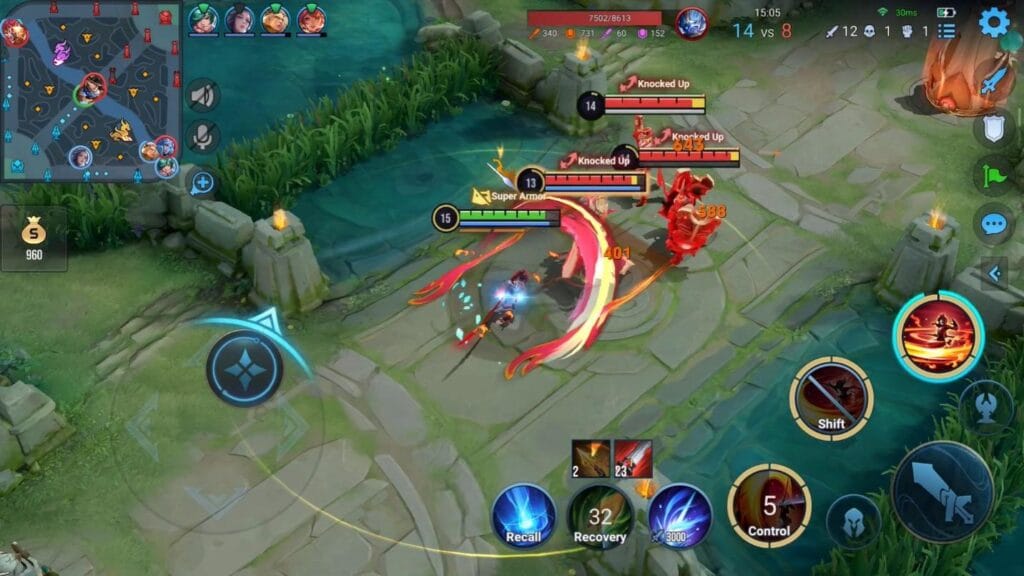 A screenshot of Honor of Kings