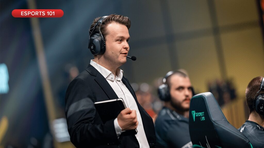 A picture of a coach
