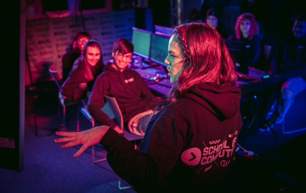 A picture of an Esports coach