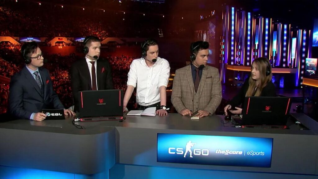 A picture of broadcasters