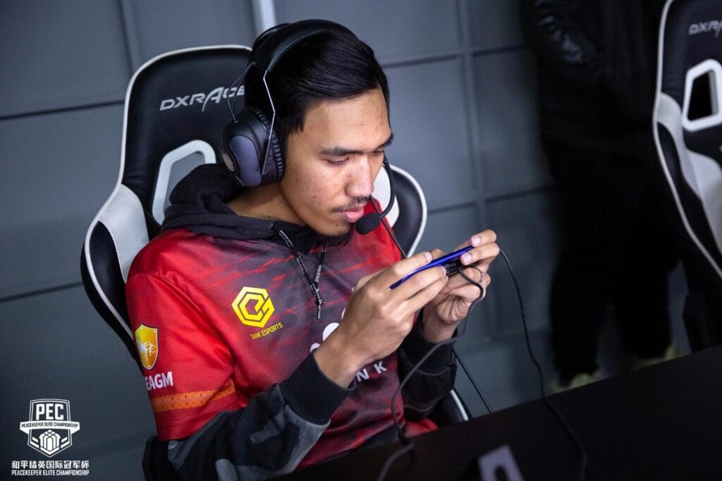 A picture of a Malaysian Esports Player