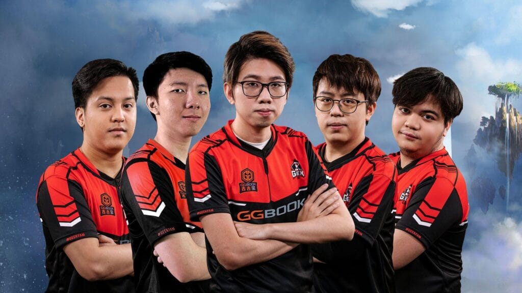 A photo of a Malaysian Esports Team
