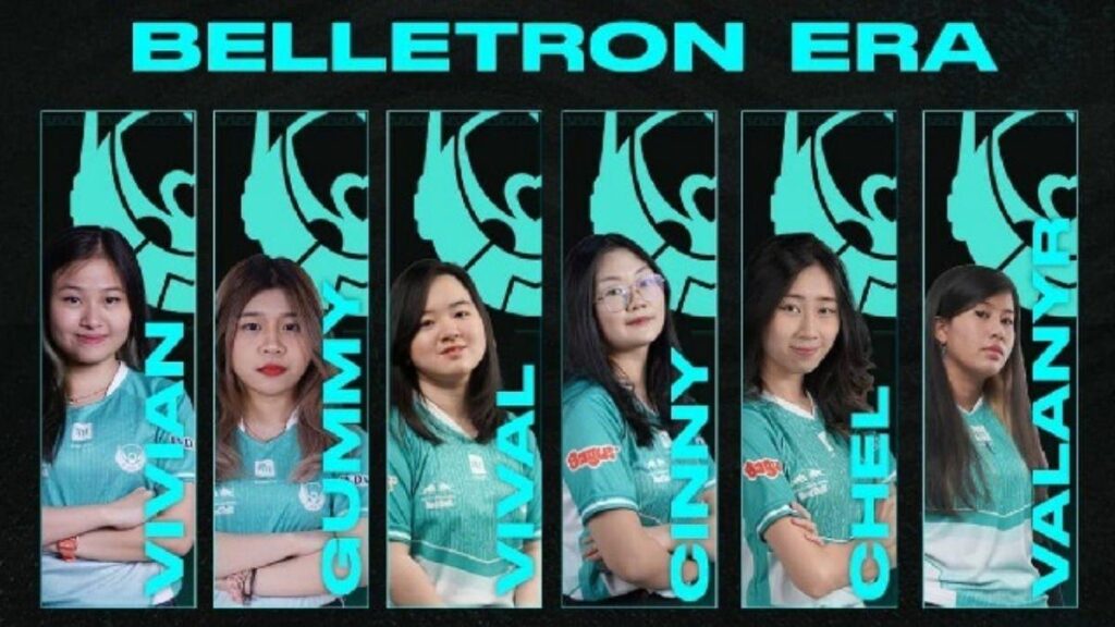 an image of members of the Belletron Era ESports team