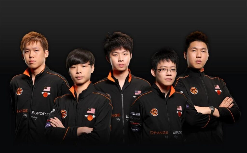 A photo of Orange Esports, one of Malaysia's Best Esports Teams