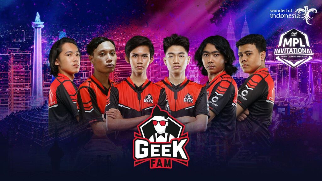 A photo of Geek Fam, one of Malaysia's Best Esports Teams