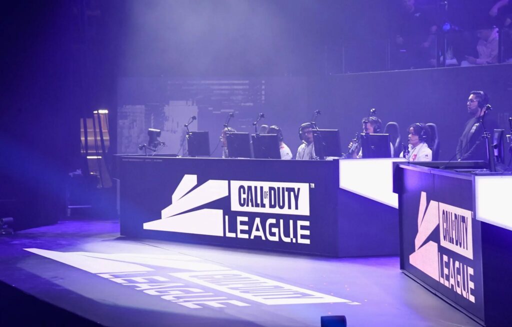 A picture of Call of Duty League competitors