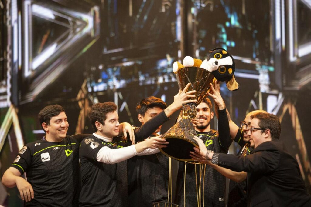 A picture of a team