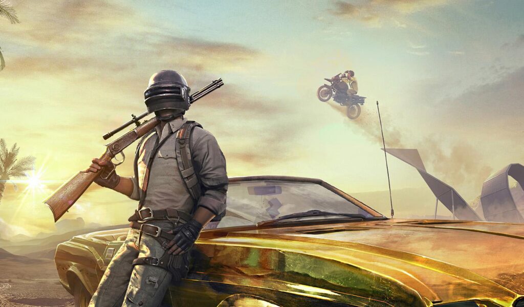 PUBG Mobile Super League: A wallpaper of PUBG Mobile