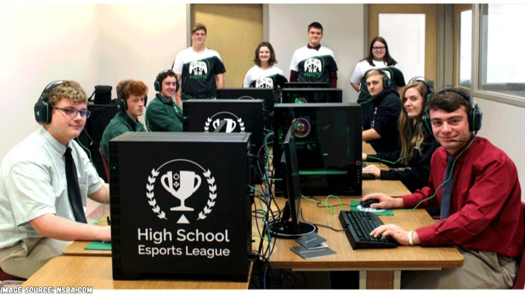 A picture of gamers