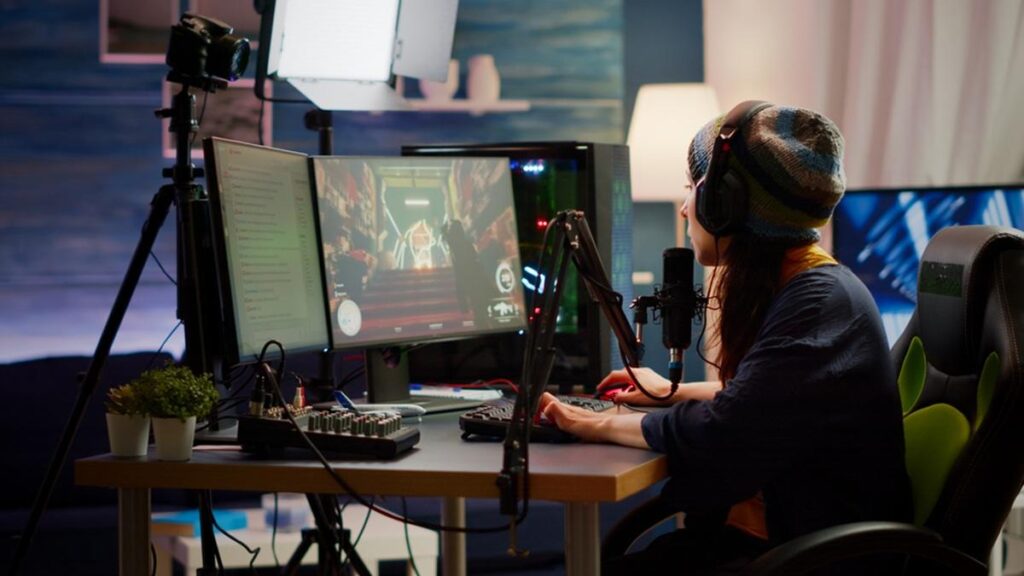 A picture of a content creator