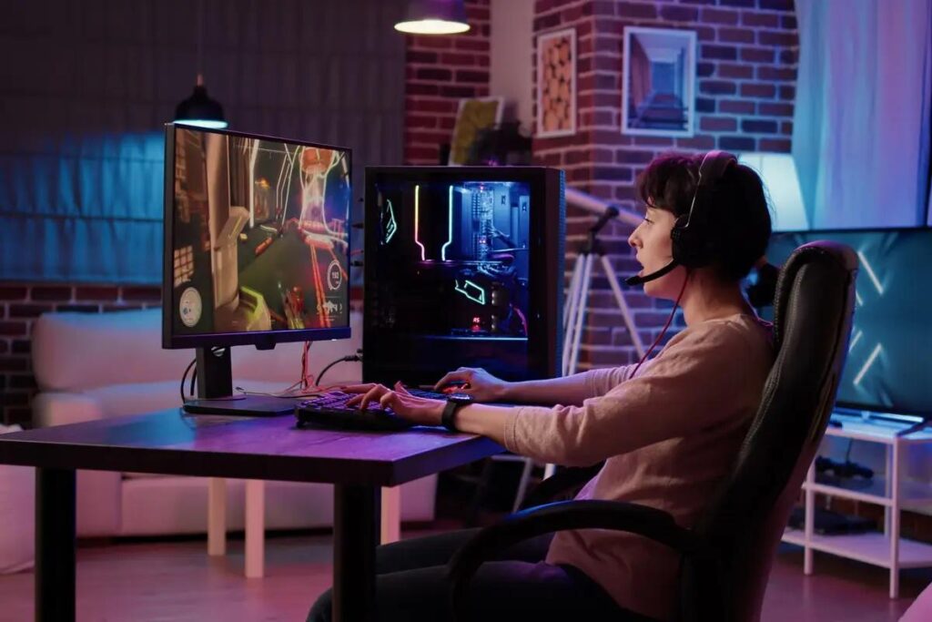 A picture of a content creator