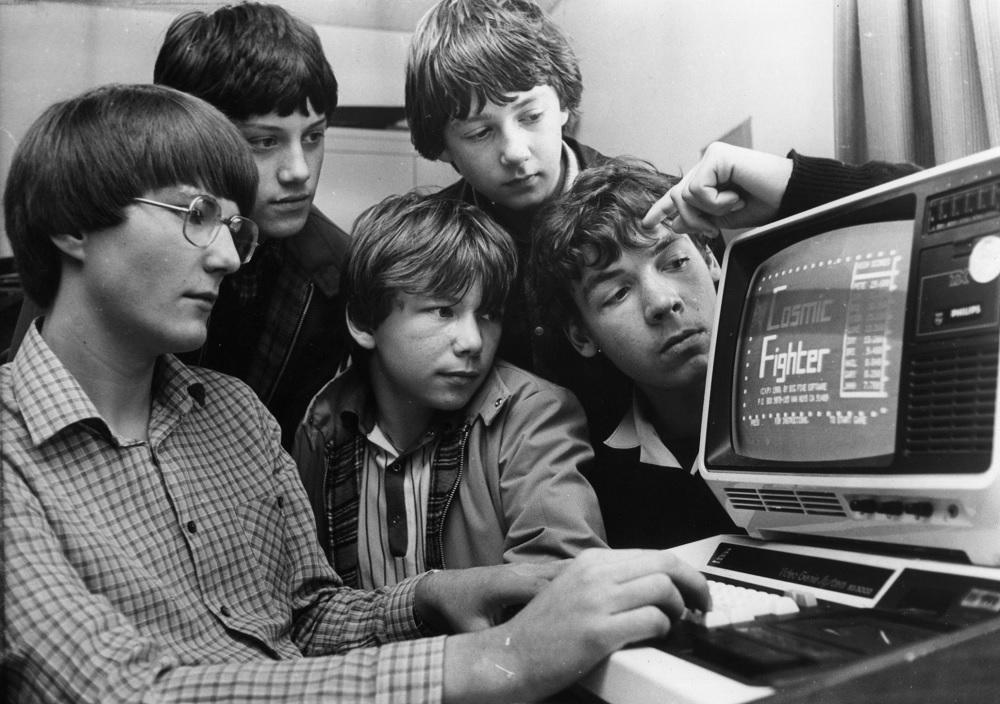 A picture of young players
