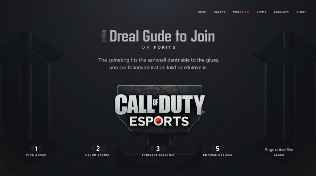 How to Join Call of Duty Esports: Your Step-by-Step Guide to Going Pro