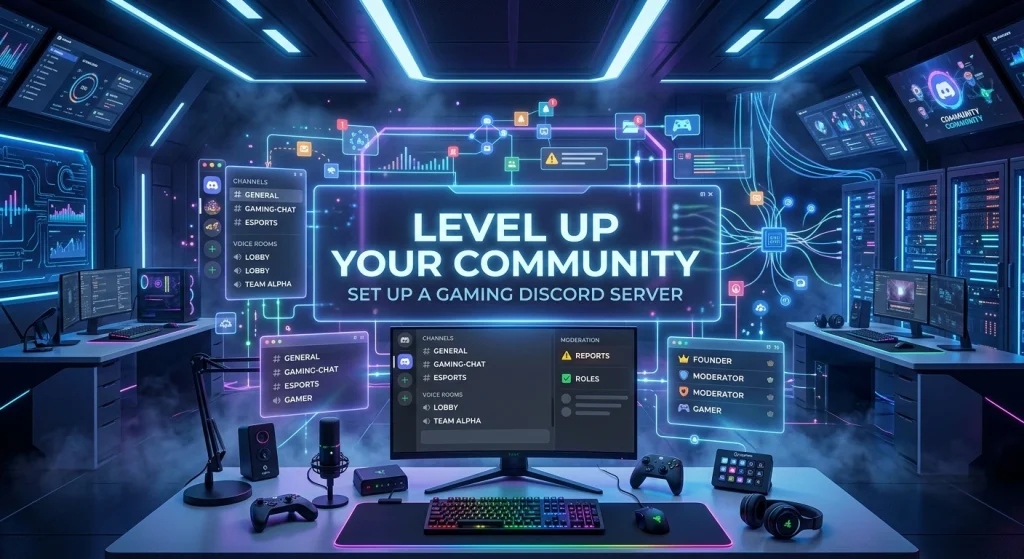 Level Up Your Community: Set Up a Gaming Discord Server