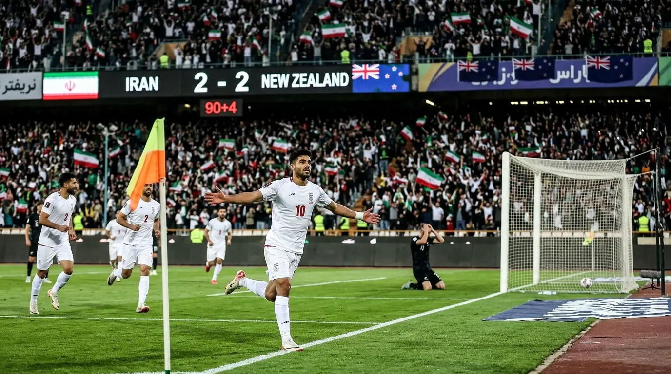 Iran Come Back Twice in 2-2 Draw with New Zealand